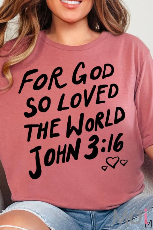 For God So Loved The World