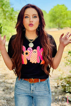 Spooky Tee in Glitter Puff