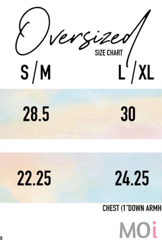 LAKE OUTLINE Oversized Graphic Top