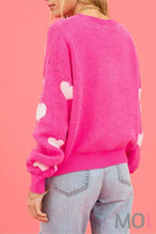 Love Crew Neck Pullover Sweetheart Sweater