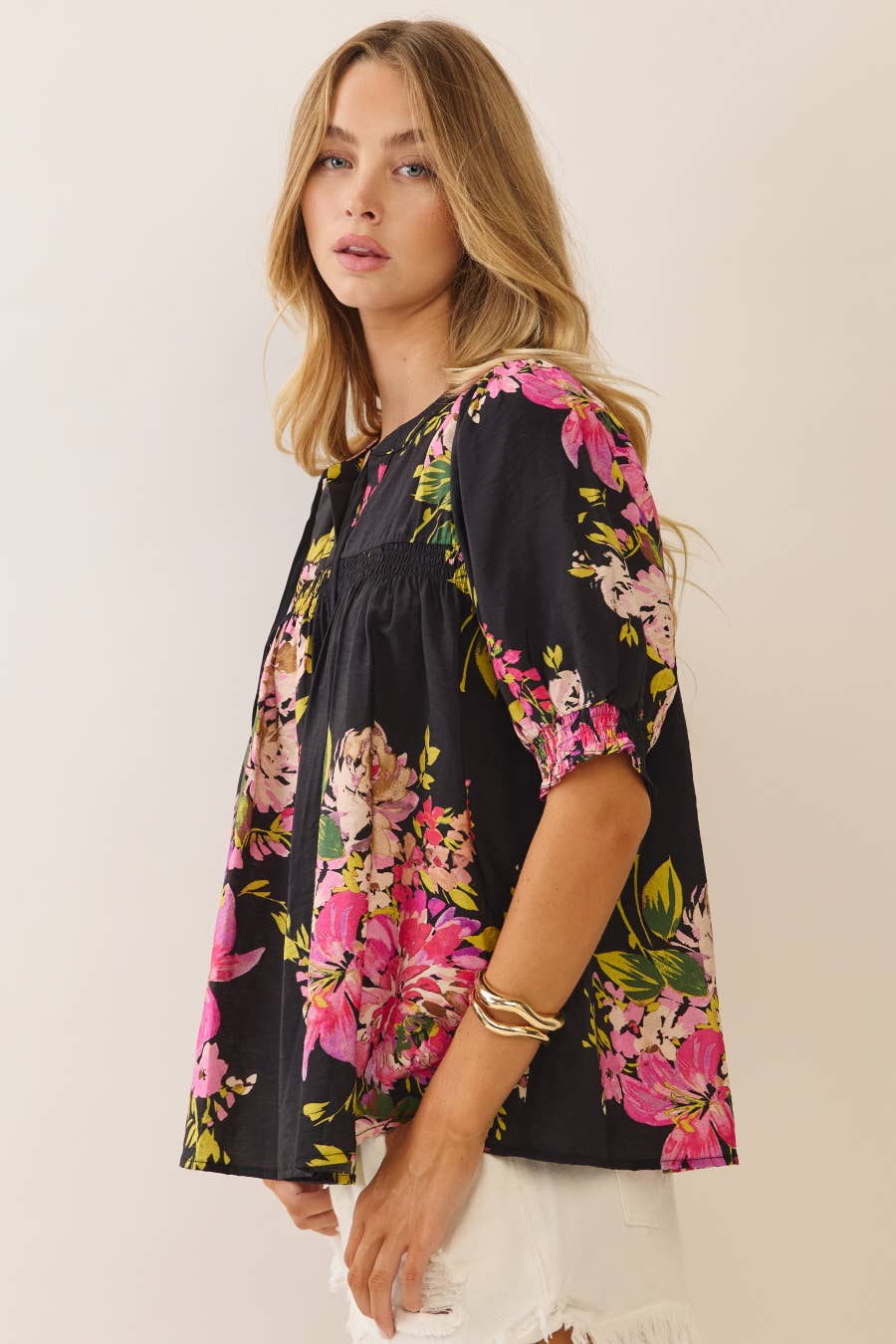 Floral Print Blouse