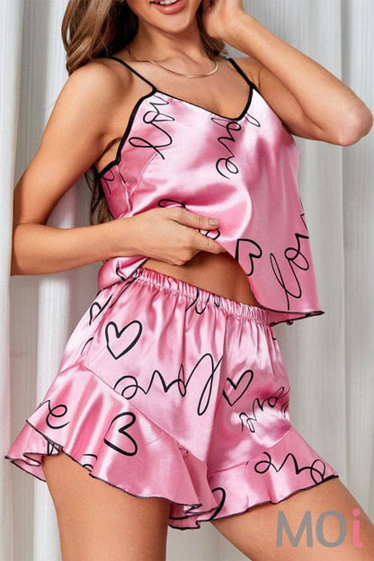 Lando Heart Loungewear Set