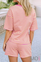 Stripe Terry Short