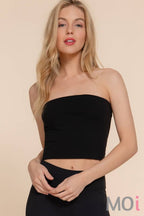 Crop Tube Cotton Jersey Top