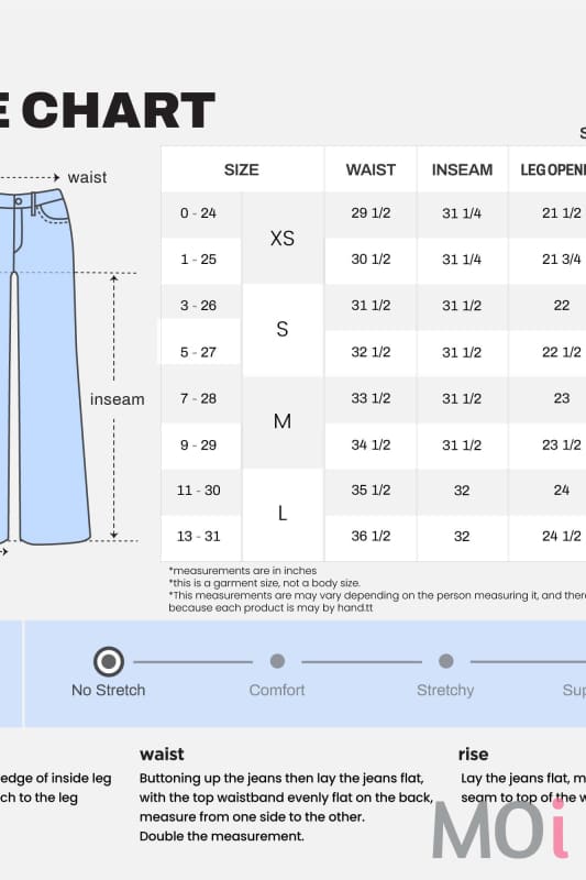 Baggy Wide Leg Jeans w/Chewed Hem