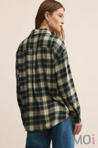 Z Supply River Plaid Button Up GRG