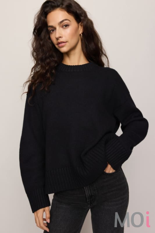 Z Supply Cloud Spun Shaped Crew Sweater