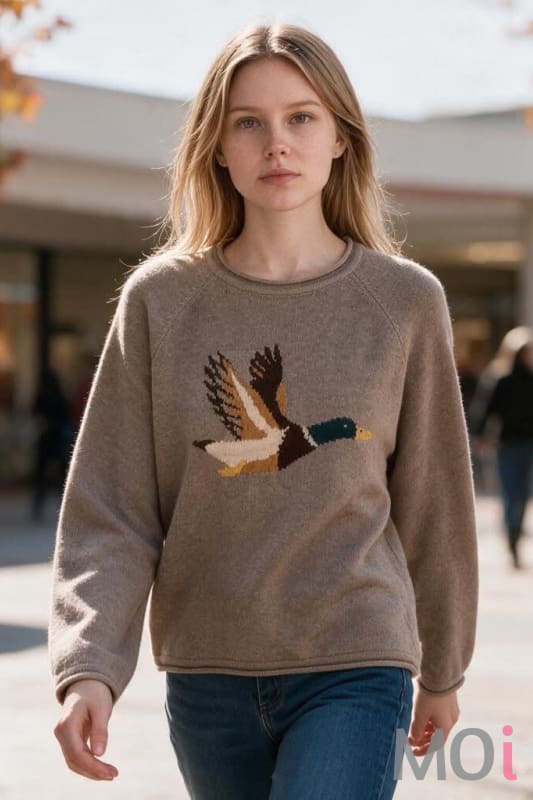 Mallard in Flight Sweater