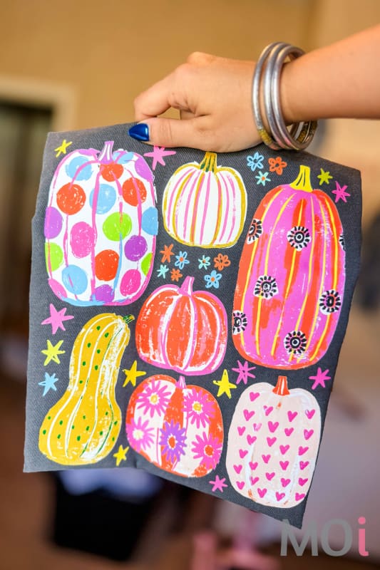 Colorful Fall Pumpkin Tee