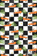 Hare Racers: Double-Sided Hand Towel