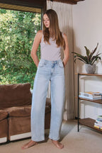 SUPER HIGH RISE BARREL LEG JEANS