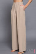 Pin Stripe Woven Straight Pants