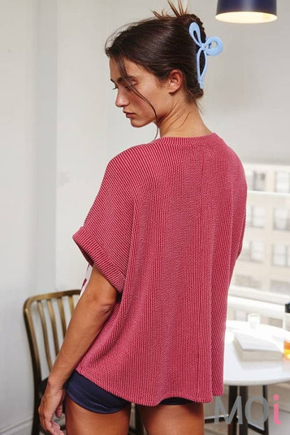 'OKLAHOMA' Comfy Oversize Graphic Sweatshirt Top