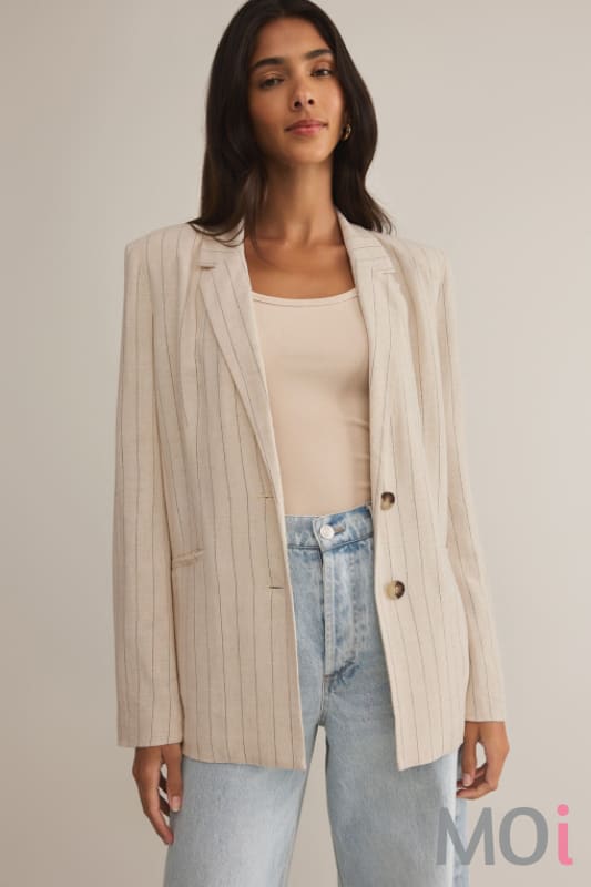 Z Supply LIvingston Pinstripe Blazer