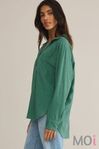Z Supply The Perfect Linen Top BGN