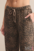 Z Supply Hunter Leopard Knit Pant