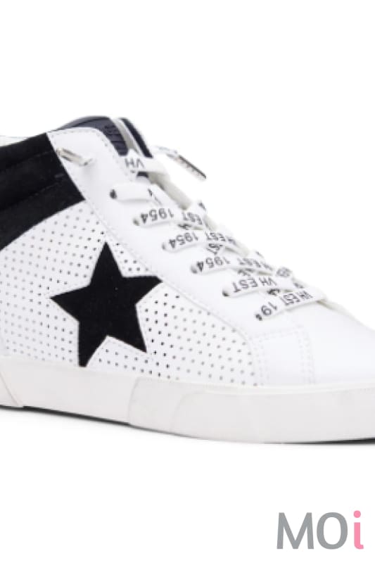 Vintage Havana Arlo Black & White High Top Apparel Accessories