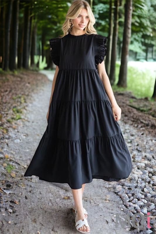 Midi Dress Black
