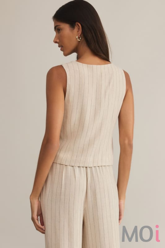 Z Supply Belfort Pinstripe Vest