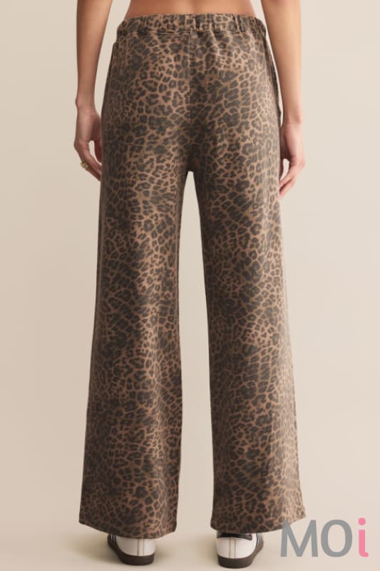 Z Supply Hunter Leopard Knit Pant