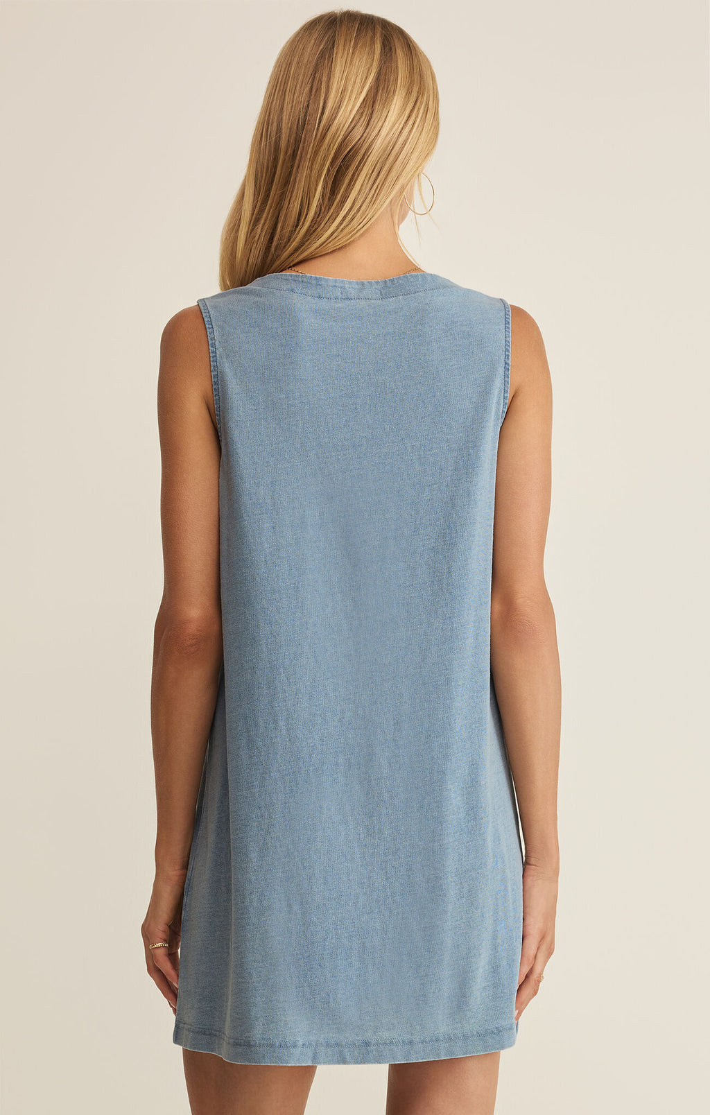 Solace Denim Mini Dress (OAI)