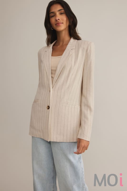 Z Supply LIvingston Pinstripe Blazer