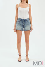 Daze Sedona Mid Rise Short New Flame