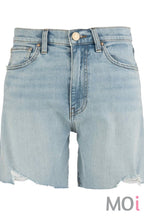 Hailey High Rise Short With Raw Hem Openness