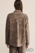 Z Supply All Day Leopard Jacket