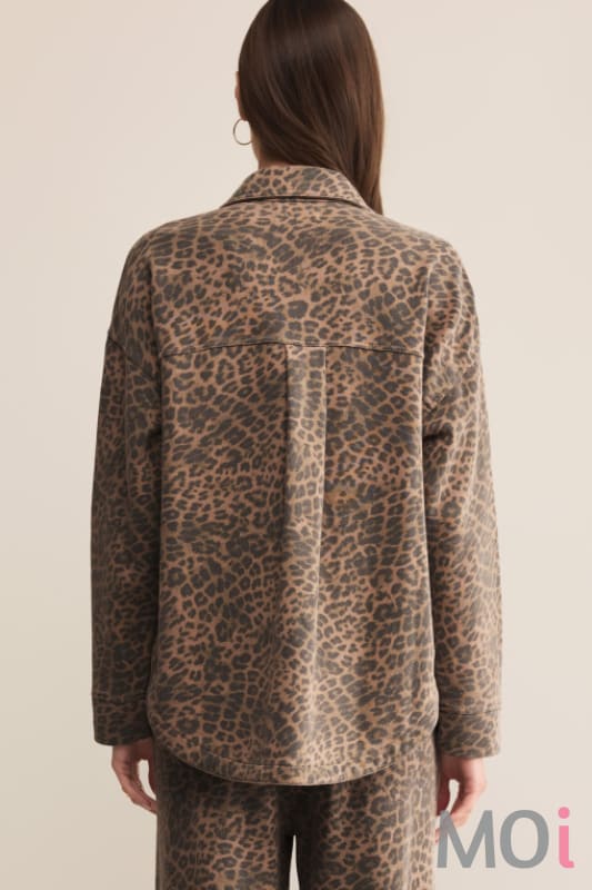 Z Supply All Day Leopard Jacket