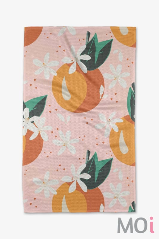 Just Peachy Tea Towel