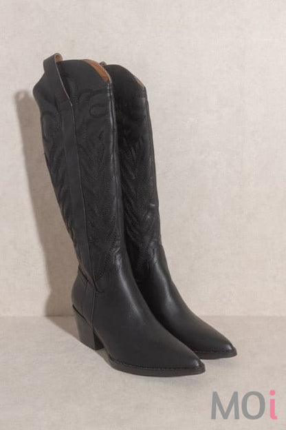 Samara Tall Boots Black