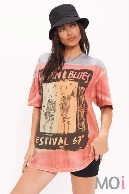 Rhythm & Blues One Size Relaxed Tee